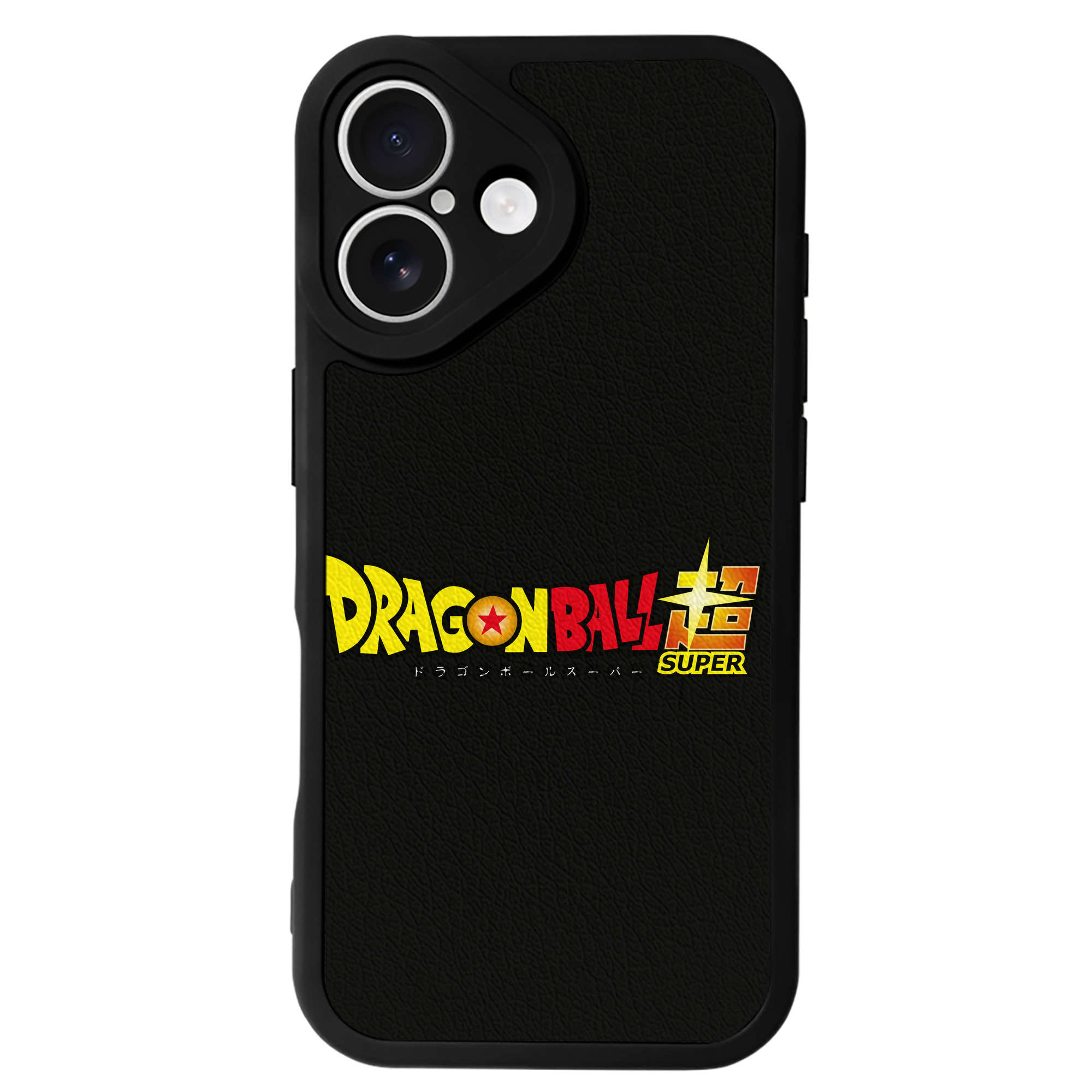 （画像用） ドラゴンボール DRAGON BALL 【iPhone 16シリーズ対応】シリコンスマホケース（レザー調） 材質：シリコン